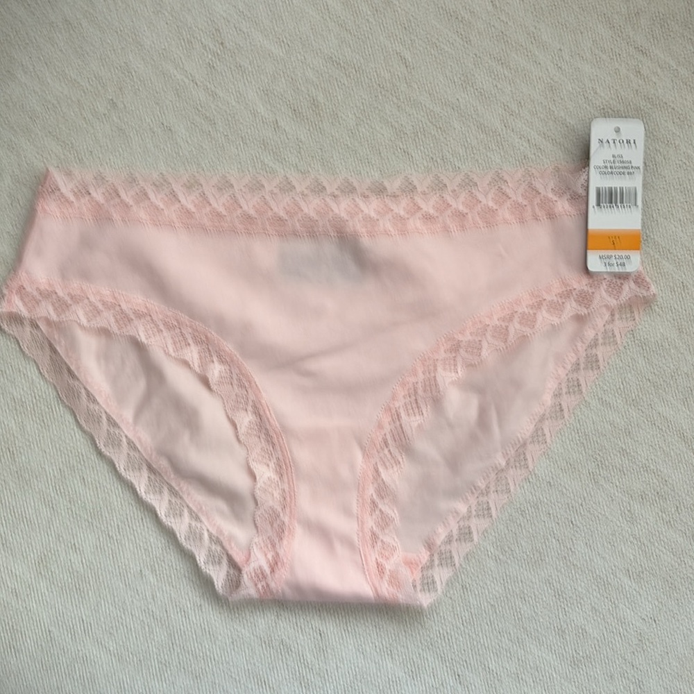 Natori Cotton Girls Briefs in Blushing Pink. Size S. NWT. Others on site! - Picture 2 of 4